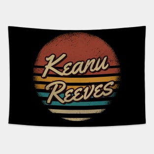 Keanu Reeves Retro Style Tapestry