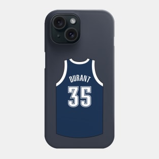 Kevin Durant Oklahoma City Jersey Qiangy Phone Case