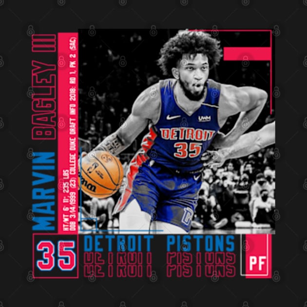 Marvin Bagley Paper Poster by art.Hamdan