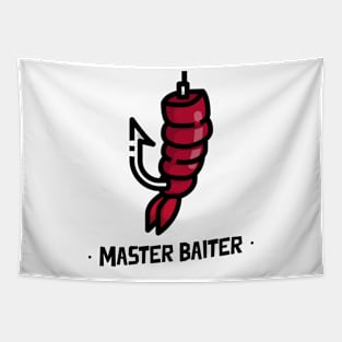 Master Baiter Funny Fishing Tapestry