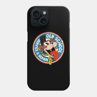 Punk Dog Old School Car Mechanic Service and Repair Phone Case