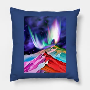 Aurora over Mountain Pillow
