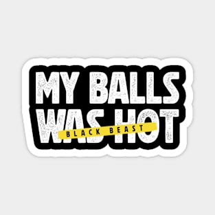 My-Balls-Was-Hot Magnet