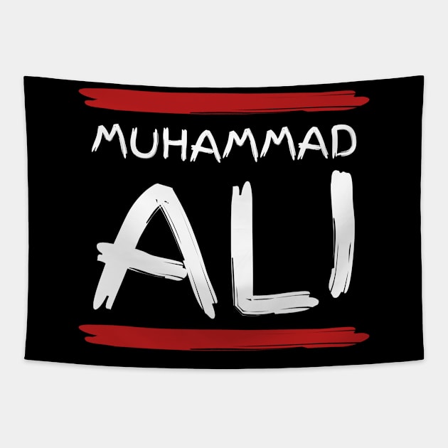 Islam - Muhammad Ali New 2 Tapestry by ahmadzakiramadhan