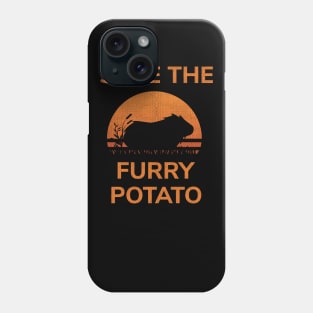 Save The Furry Potato T-Shirt - Guinea Pig Wheek Retro Gift Phone Case