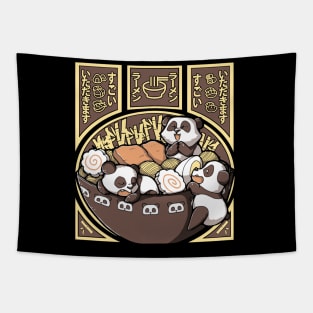 Panda Ramen Tapestry