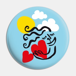 Love by Heart Pin