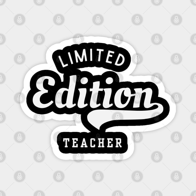 Limited Edition Teacher Magnet by Stylecombinator