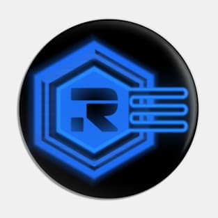 Recognizer Glowing (Blue) Pin