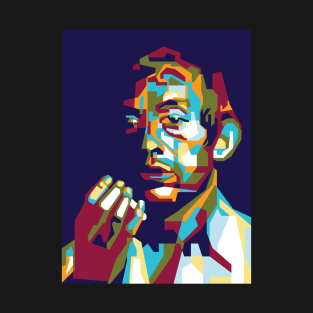 Abstract Popart Serge gainsbourg in WPAP T-Shirt