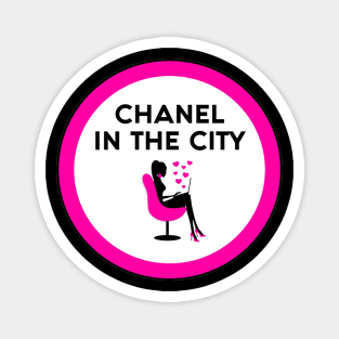 Chanel in the City Logo T-Shirt Magnet