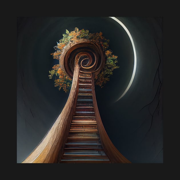 spiral staircase 03 by heartyARTworks