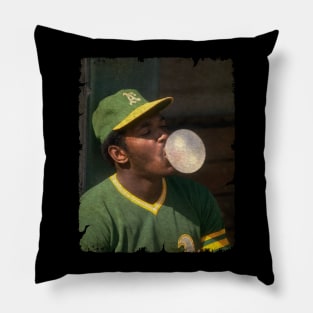 Vida Blue in Oakland Athletics Pillow