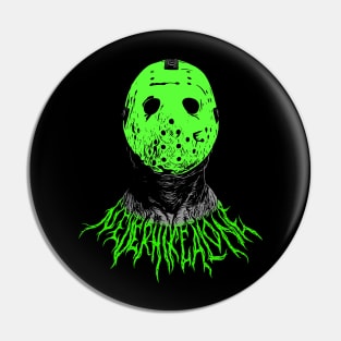 Ghost Jason Metal Toxic Pin