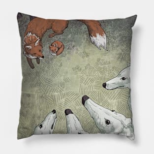 Fox Hunt Pillow