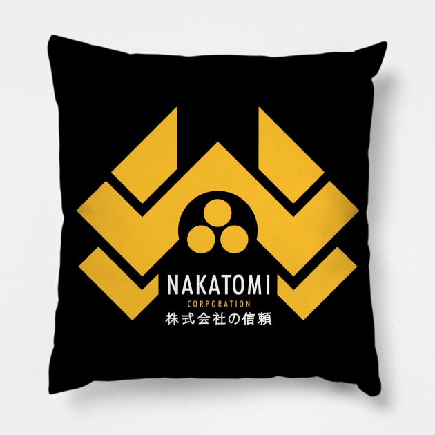 Nakatomi Plaza Pillow by familiaritees