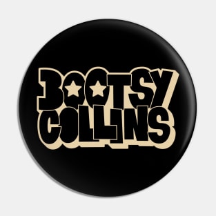 Bootsy Collins Funk Typography Design - Groovy and Legendary! Pin