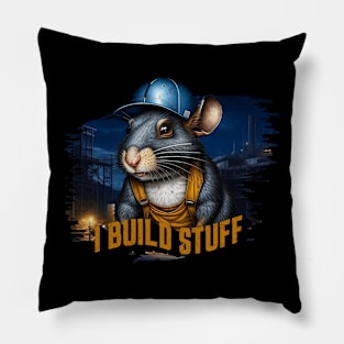 I Build Stuff Pillow