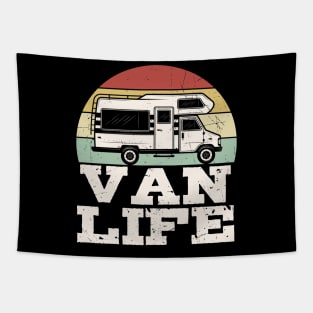 Van life, travelling, camping, adventure outdoor Tapestry