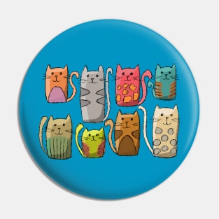 Cat Collection Pin