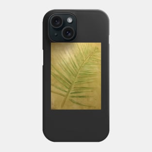 3D Tropical Leaf Print Phone Case