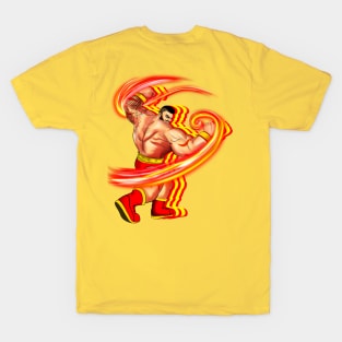 T-Shirt ROCKINSTONE Chun Vs Zangief Fight para Homem (S)