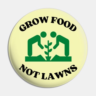 Grow food not lawns - Agriculture Pin