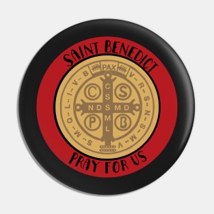 St. Benedict Medal Pin