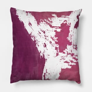 Purple/Pink Watercolor Pillow