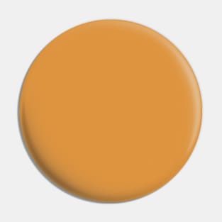 Burnt Orange Plain Solid Color Pin