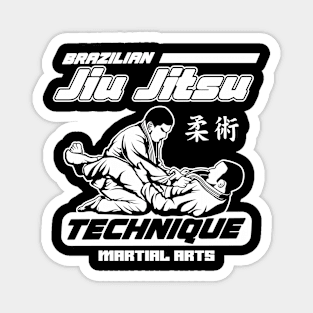 BRAZILIAN JIU JITSU TECHNIQUE Magnet