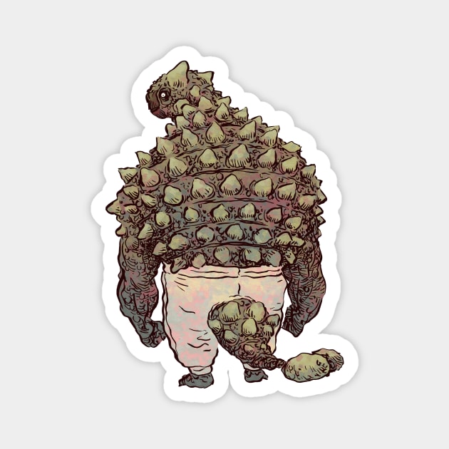 Ankylosaurus Magnet by jesse.lonergan