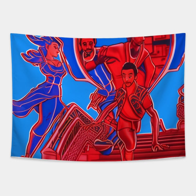 Golden State Warriors Tapestry by cornelliusy
