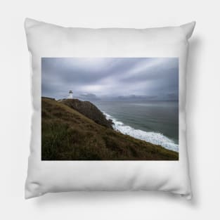 Byron Bay Lighthouse Overcast Pillow