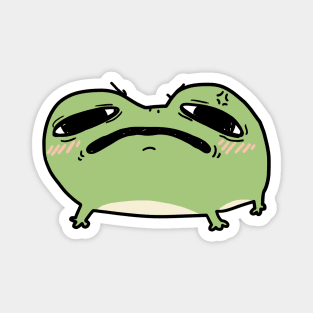 Tired frog Magnet