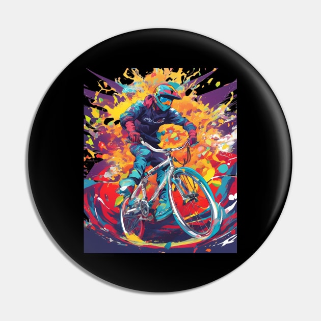 Cycling Biking Pin by animegirlnft