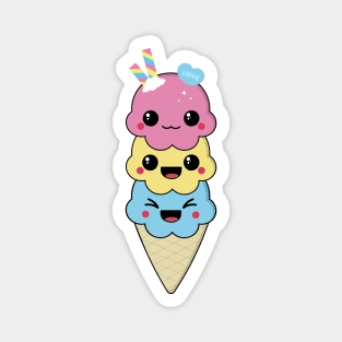 Pan Ice Cream Magnet