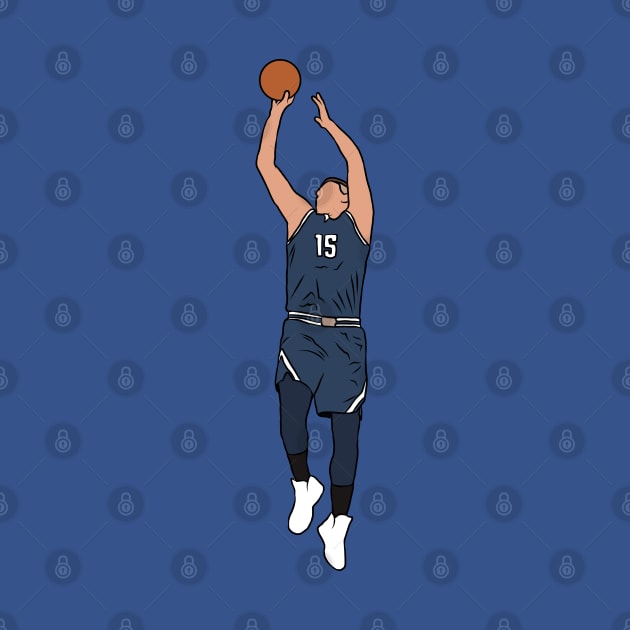 Nikola Jokic Fadeaway by rattraptees