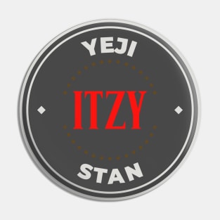 Itzy Hwang Yeji stan logo Pin