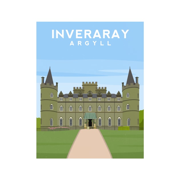 Inveraray Castle - Argyll, Scotland by typelab