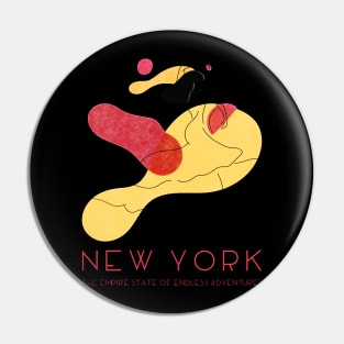 NEW YORK: The Empire State of Endless Adventure Pin