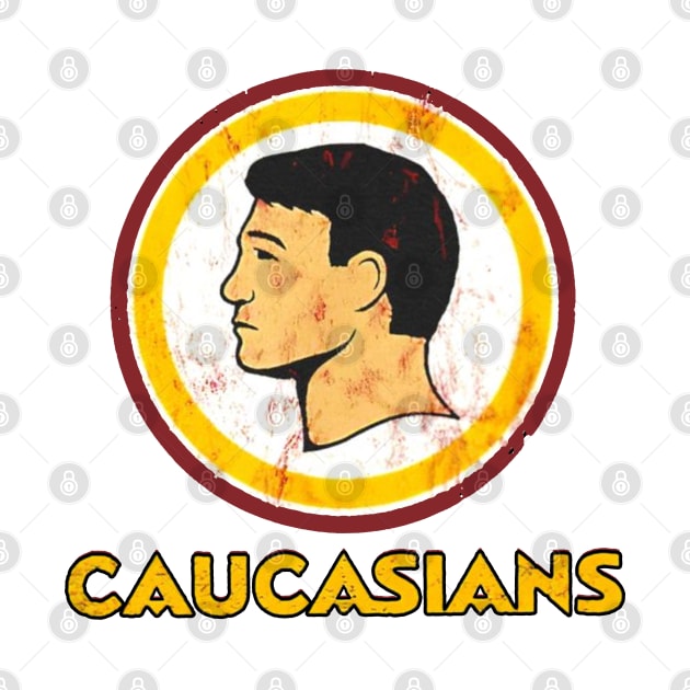 caucasians by KGTSTORE