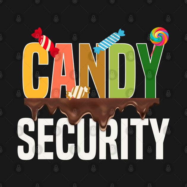 Candy Security Funny Halloween Trick or Treating by Mind Your Tee