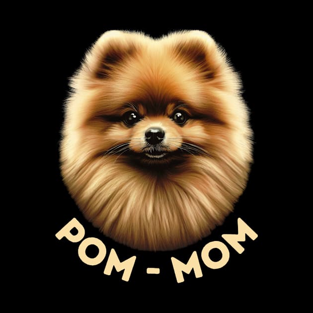 Pom Mom: Detailed Face Design by Stupid Coffee Designs