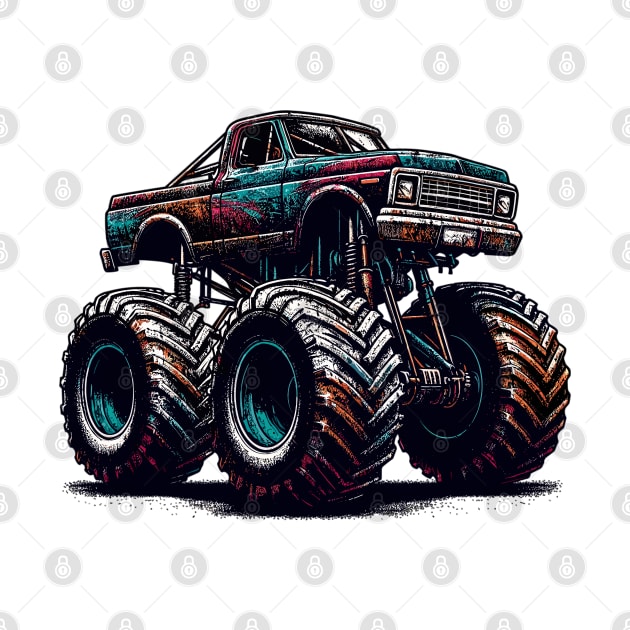 Monster Truck by Vehicles-Art