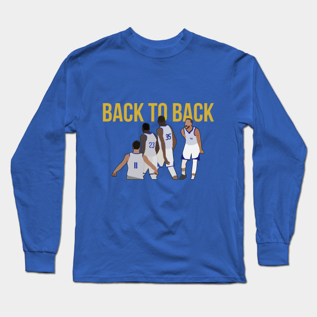 golden state warriors back to back shirt