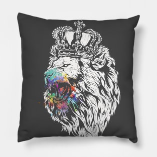 Lion Roar Pillow