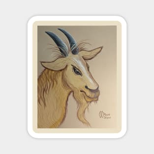 The Tough Billy Goat Magnet