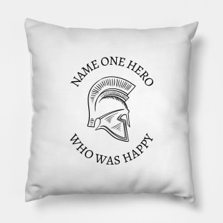 Song of Achilles Book Illustration Pillow