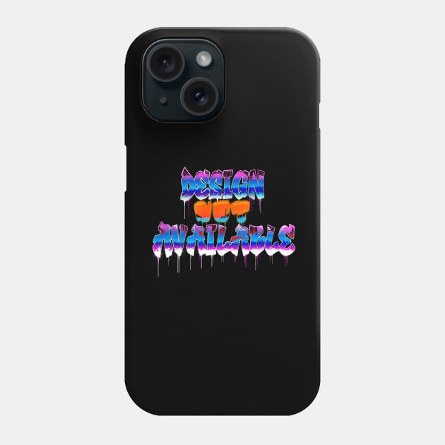 Ironic Graffiti. Phone Case by Randomart